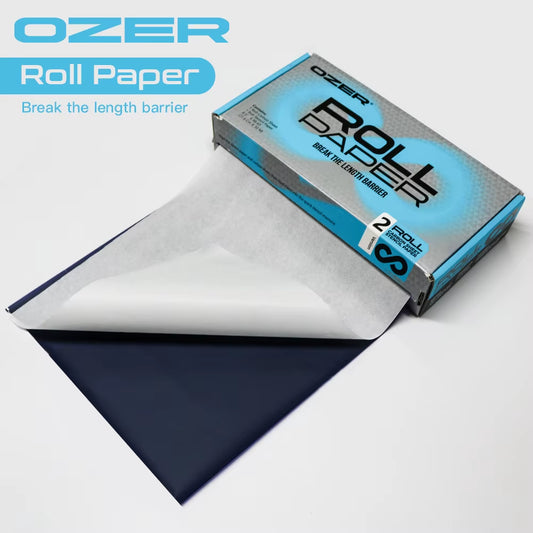 OZER High-Quality Thermal Tattoo Transfer Roll Paper for Professional Use and Easy Stencil 