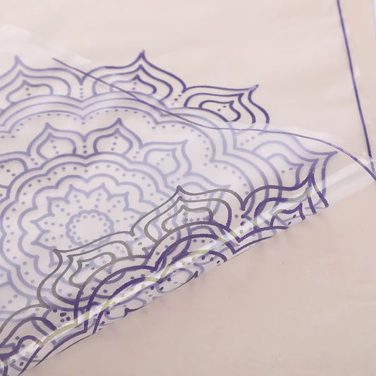 100Pcs Clear Pattern Thermal Tattoo Transfer Transparent Tattoo Transfer Paper Tattoo Stencil Film Paper Stencil Accessories