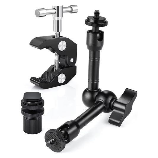 Get Creative with Our Adjustable 9-Inch Magic Arm! Perfect for Camera Monitors, Lights, and More! #PhotographyGear #VideoProduction